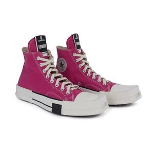 CONVERSE X RICK OWENS sneakers DRKSHDW TURBODRK high top pink Womens Size 7 Box